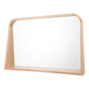 Dar Lighting -  Fulgencio Rectangle Mirror With Shelf Light Oak 60 X 90cm