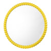 Dar Lighting -  Ruan Round Mirror Red 70cm