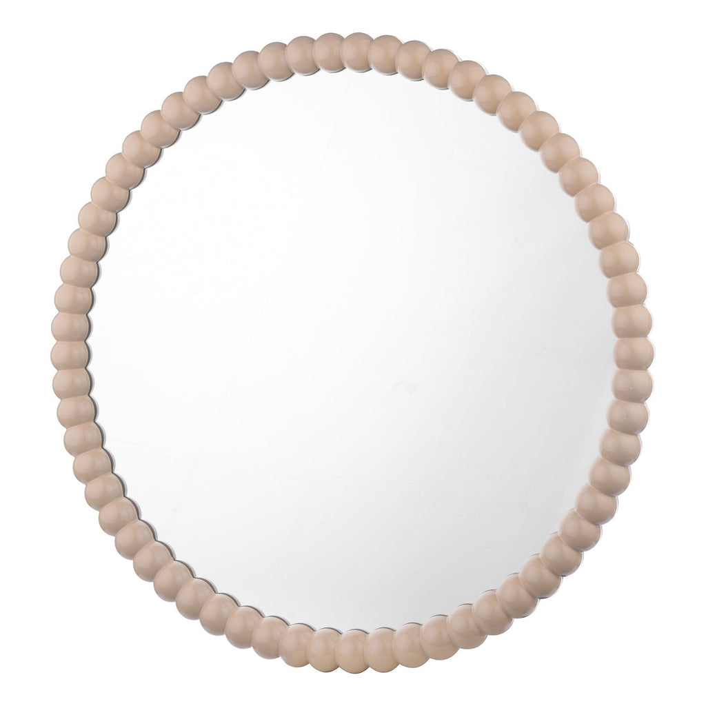 Dar Lighting -  Ruan Round Mirror Cream 70cm