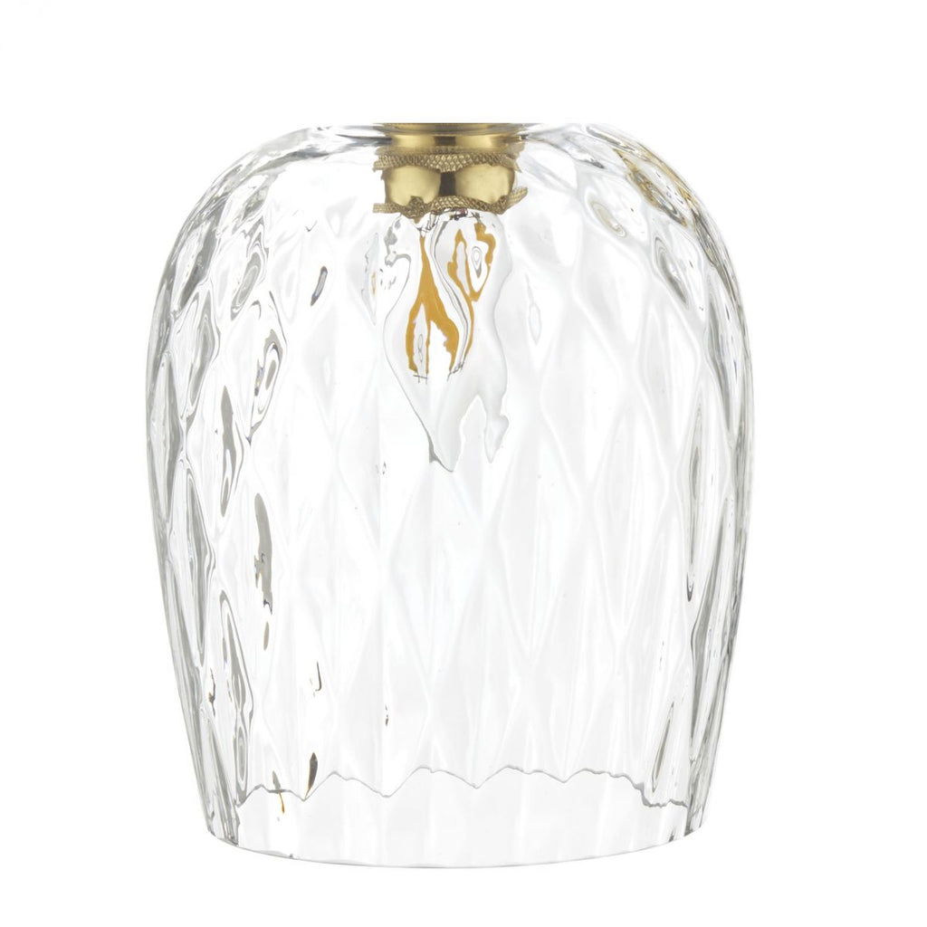 dar-lighting-accessory-clear-dimpled-glass-shade-only