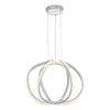 Alonsa Pendant Small White LED by Dar Lighting