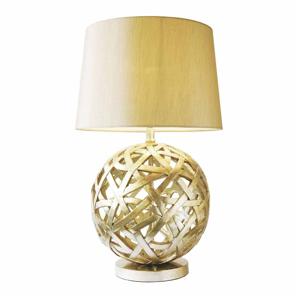 Balthazar Table Lamp complete with Shade Bronze by Dar Lighting