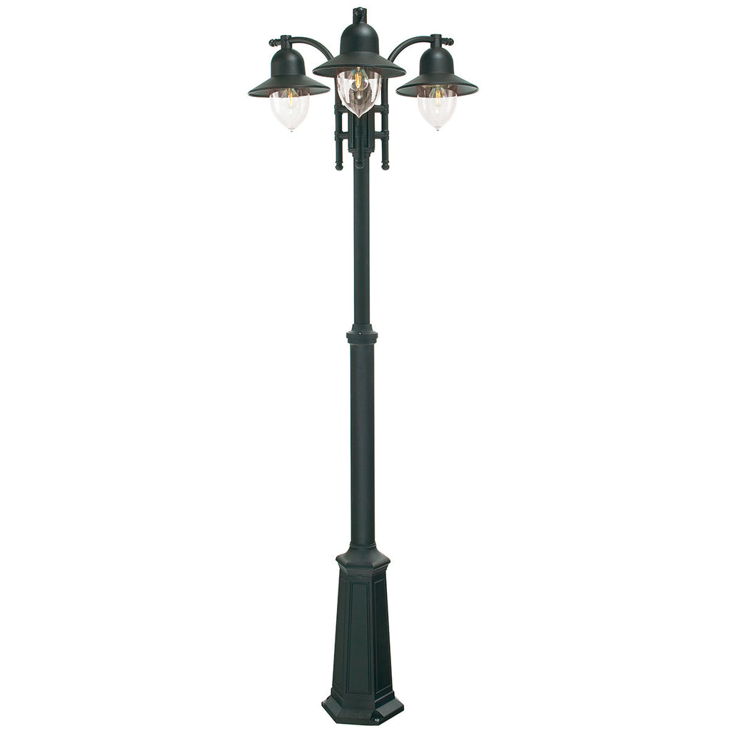 Como 3 Light Triple Head Post - Norlys