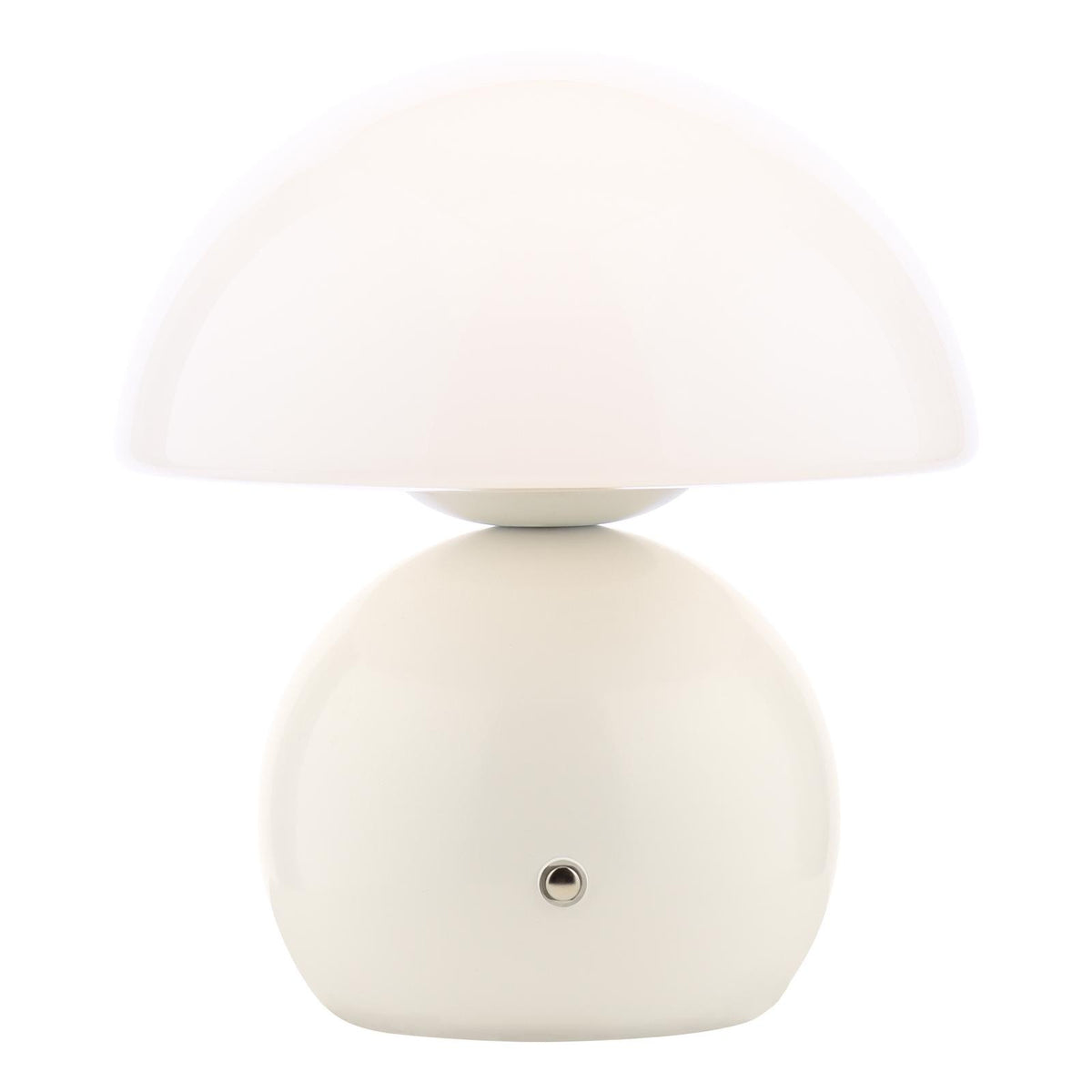 Caesar Rechargeable Table Lamp White and Opal Glass LED– Lighting Room