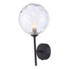 dar-lighting-Cohen-Wall-Light-Matt-Black-Moulded-Glass