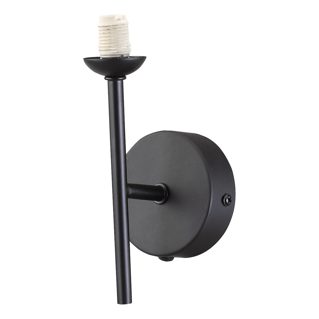 dar-lighting-Cohen-1-Light-Wall-Light-Matt-Black-Frame-Only