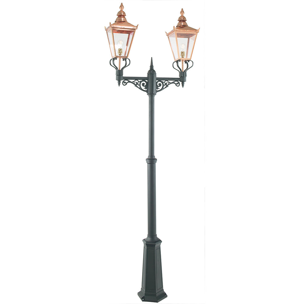 Chelsea Twin Head Lamp Post - Norlys