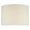 Delta 38cm Ivory Cotton Drum Shade by Dar Lighting