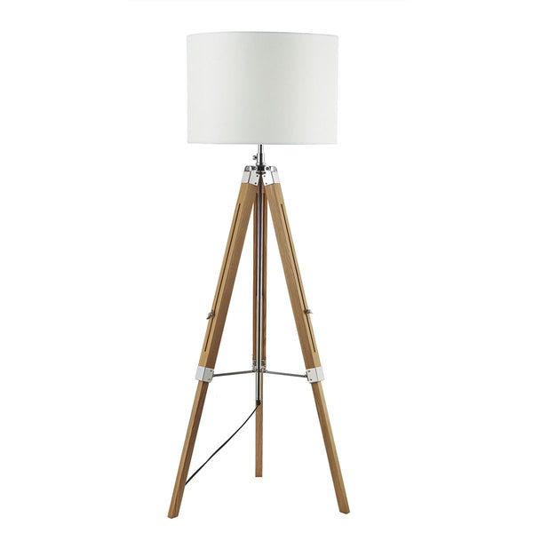 Easel Tripod Floor Lamp Base Only by Dar Lighting
