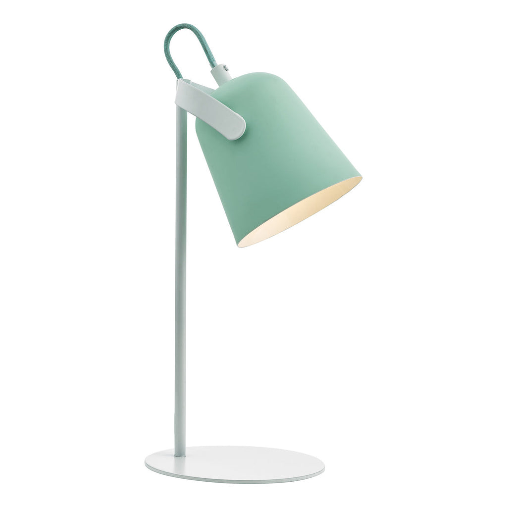 Dar Lighting - Effie Table Lamp Pale Green and White