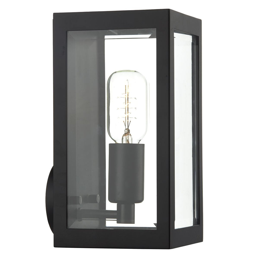 Era Wall Light Black IP44 by Dar Lighting