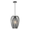 Ero 1 Light Pendant Gold by Dar Lighting