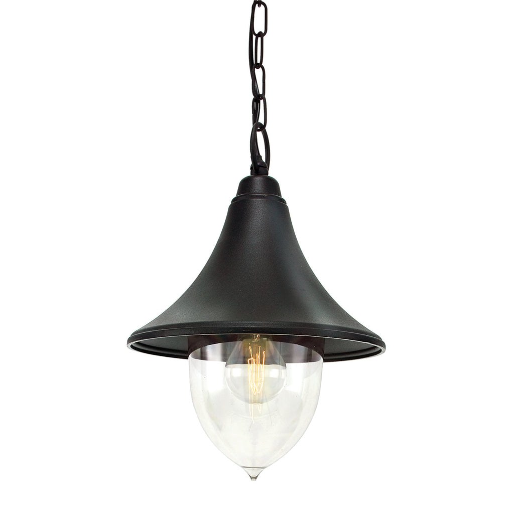 Firenze 1 Light Chain Lantern - Black - Norlys