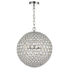 Fiesta 5 Light 35CM Pendant Polished Chrome by Dar Lighting