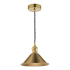 dar-lighting-hadano-1-light-pendant-natural-brass-with-aged-brass-shade