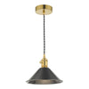 dar-lighting-hadano-1-light-pendant-natural-brass-with-antique-pewter-shade