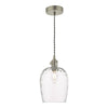 dar-lighting-hadano-1-light-pendant-antique-chrome-with-dimpled-glass-shade