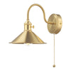 dar-lighting-hadano-1-light-wall-light-brass-with-brass-shade