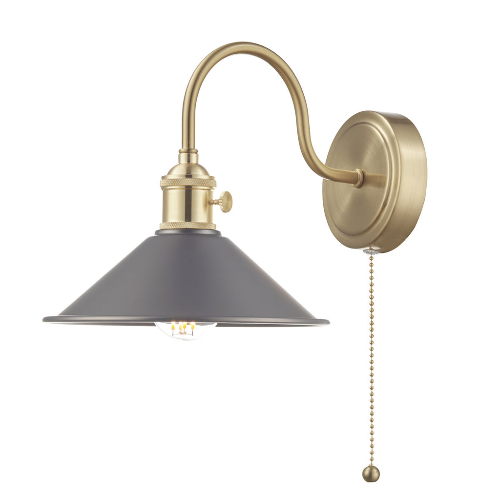 dar-lighting-hadano-1-light-wall-light-brass-with-antique-pewter-shade