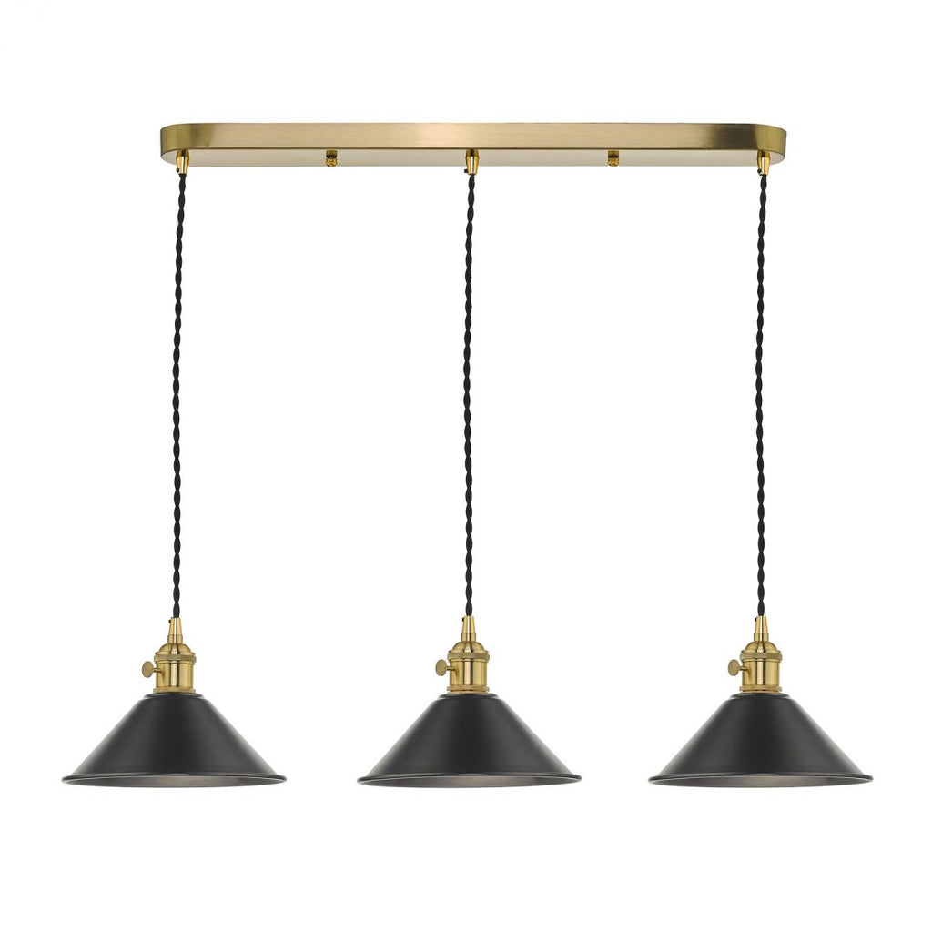 dar-lighting-hadano-3-light-suspension-natural-brass-with-antique-pewter-shades