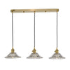 dar-lighting-hadano-3-light-suspension-natural-brass-with-flared-glass-shades