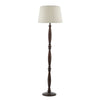 Hayward Floor Lamp Dark Wood Base Only by Dar Lighting
