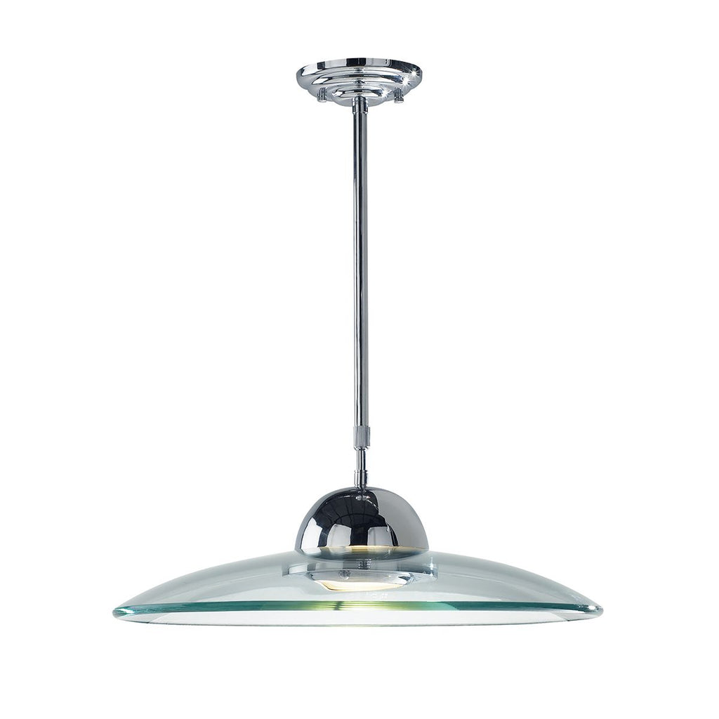 Hemisphere Glass Pendant by Dar Lighting