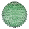 Dar Lighting - Hobnail Easy Fit Shade Green Glass 25cm