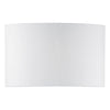 Ivory 44cm Faux Silk Oval Shade by Dar Lighting