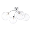 dar-lighting-Izzy-4-Light-Semi-Flush-Polished-Chrome-Clear-Dimpled-Glass