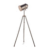 Dar Lighting -  Jake Task Floor Lamp Antique Silver And Copper