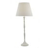 Joanna Table Lamp White complete with Shade by Dar Lighting