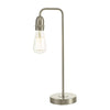 Dar Lighting - Kiefer Table Lamp Satin Chrome