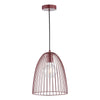 Dar Lighting -  Maya Pendant Satin Purple