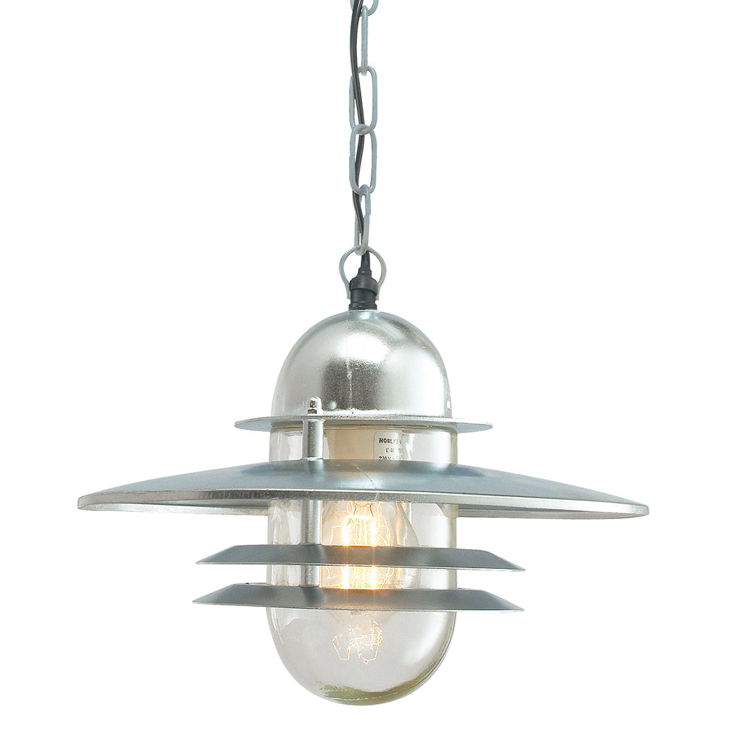 Oslo 1 Light Chain Lantern - Galvanized - Norlys