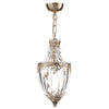 Ottoman 1 Light Pendant French Gold by Dar Lighting
