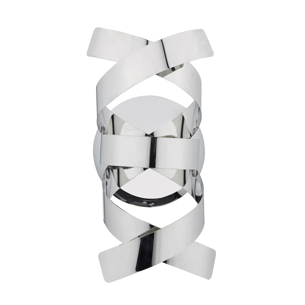 Rawley 1 Light G9 Wall Light Polished Chrome by Dar Lighting
