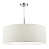 Ronda 3 Light Pendant 60CM White by Dar Lighting