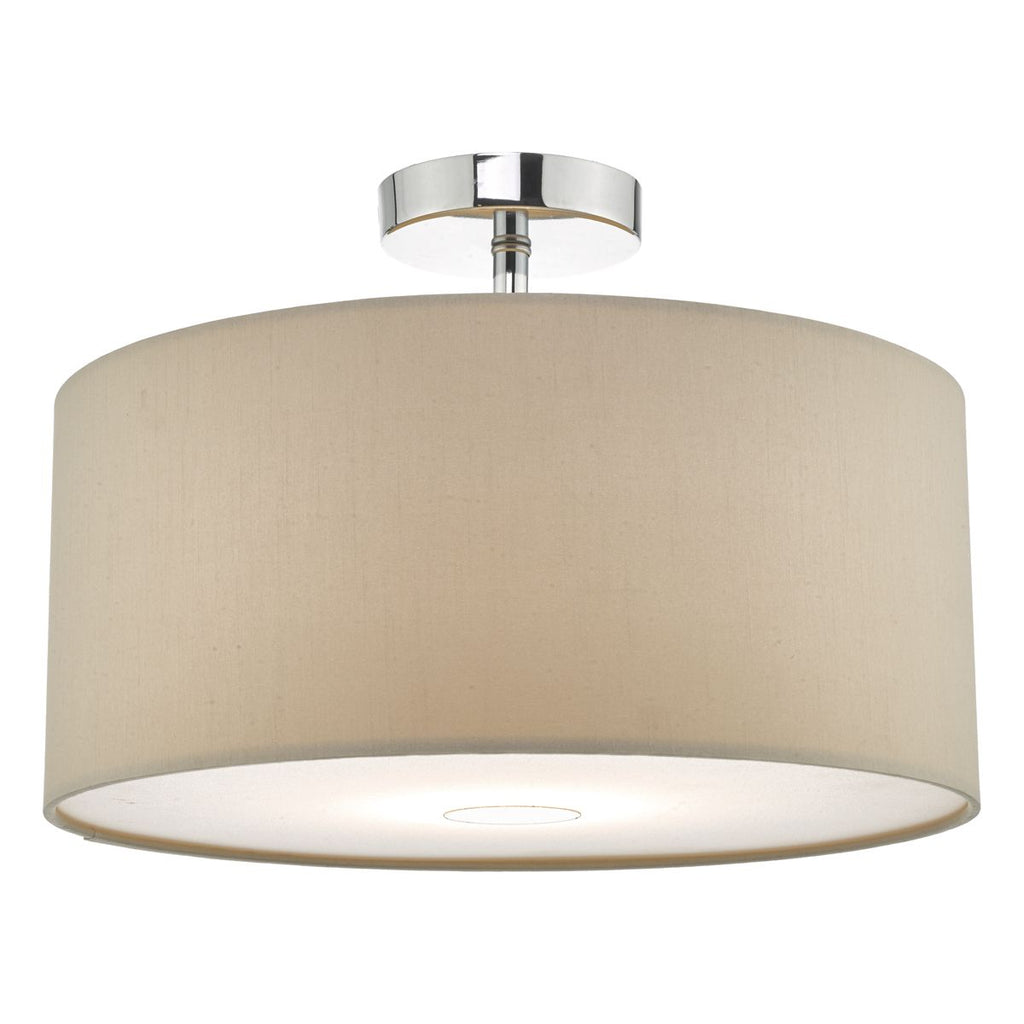 Ronda 40cm Easyfit Pendant Ecru by Dar Lighting