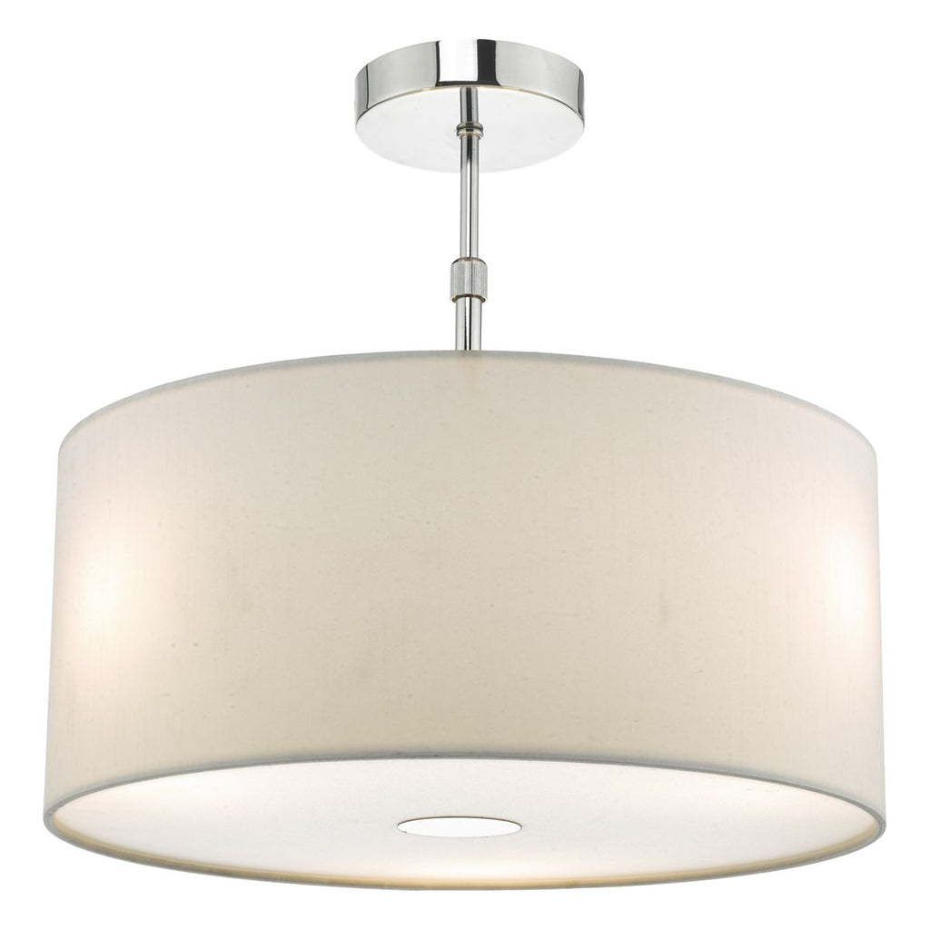 Ronda 40cm Easyfit Pendant Porcelain White by Dar Lighting