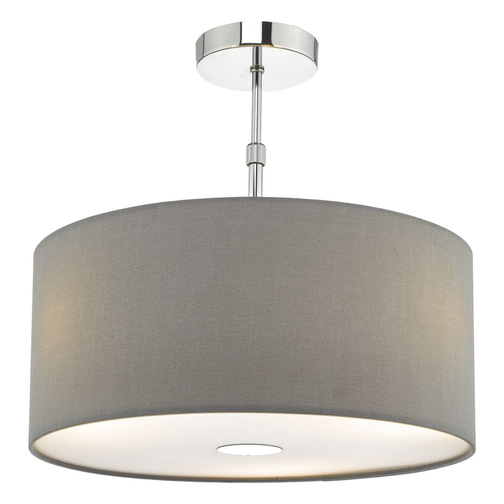 Ronda 40cm Easyfit Pendant Slate Grey by Dar Lighting