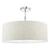 Ronda 60cm Easyfit Pendant Porcelain White by Dar Lighting