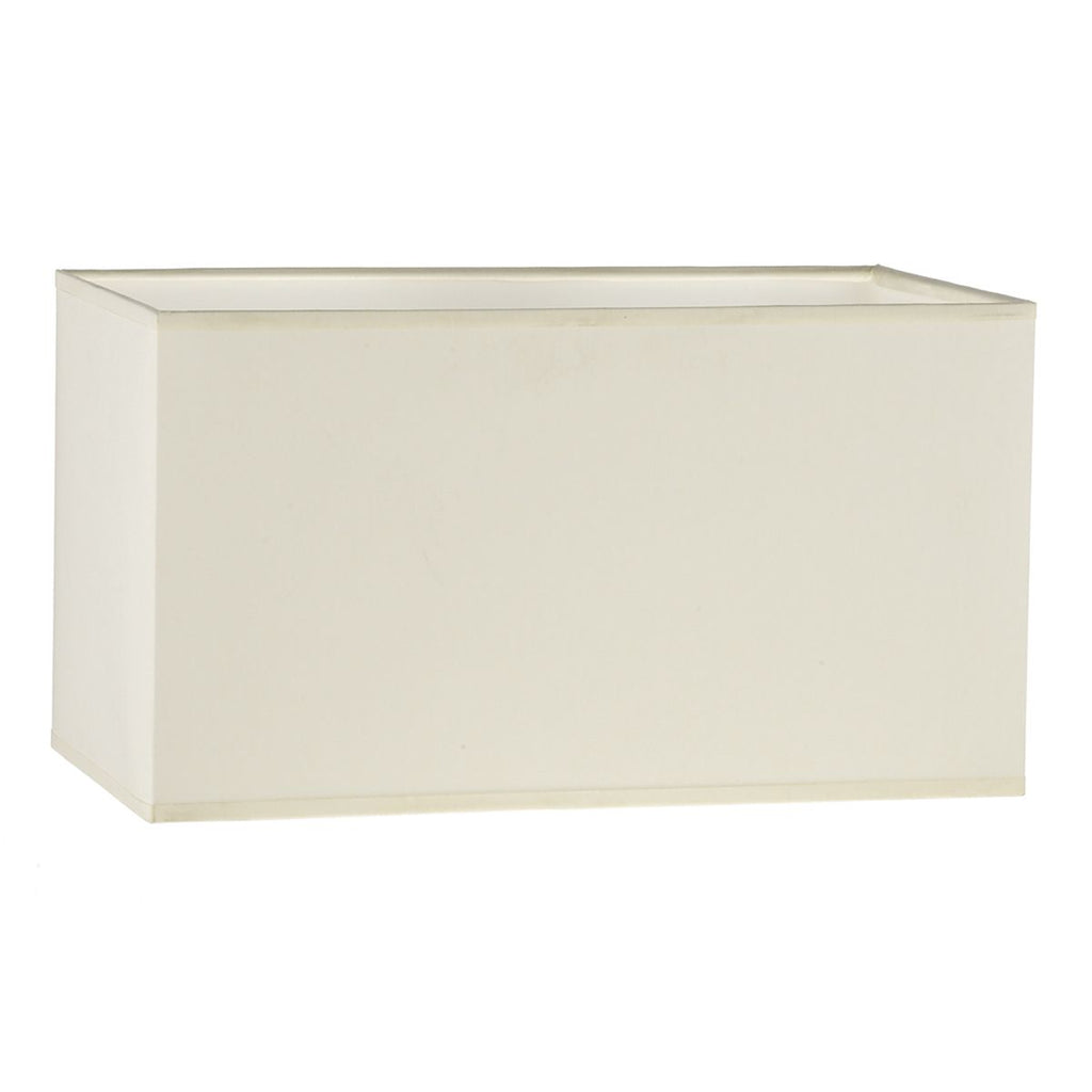 34CM Cream Cotton Rectangle Shade by Dar Lighting