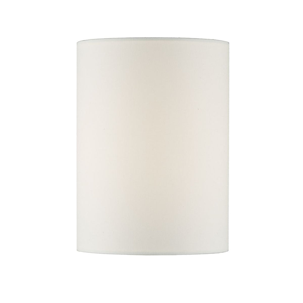 Tuscan Wall Light Ivory Cotton Shade 13CM by Dar Lighting