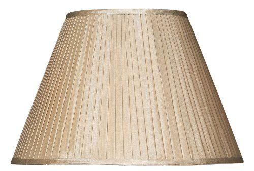 43cm Faux Silk Empire by Dar Lighting