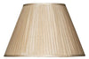 43cm Faux Silk Empire by Dar Lighting