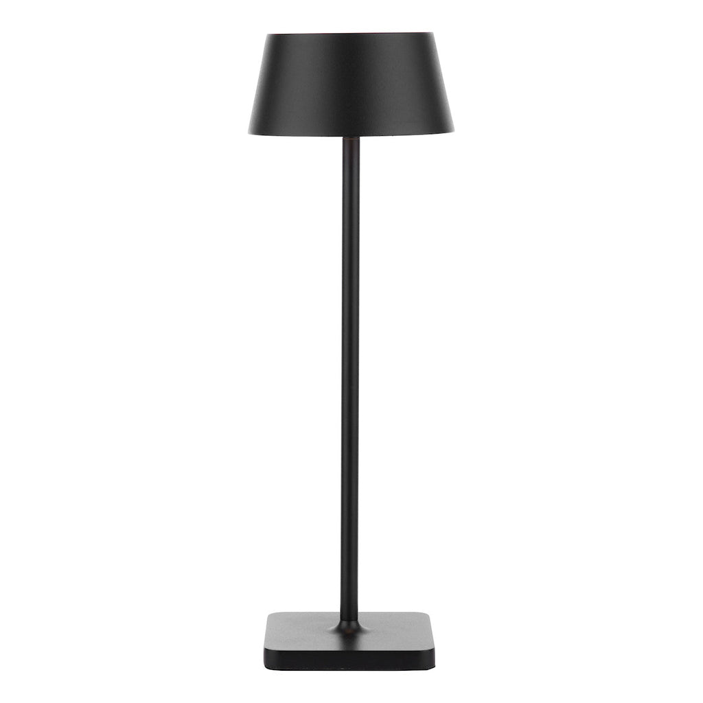 Dar Lighting - Sergio Outdoor Table Lamp Matt Black LED IP54