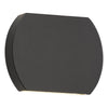 Vulcan Wall Light Gun Metal Grey IP44 LED by Dar Lighting