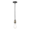 dar-lighting-waco-single-e27-suspension-antique-brass-matt-black