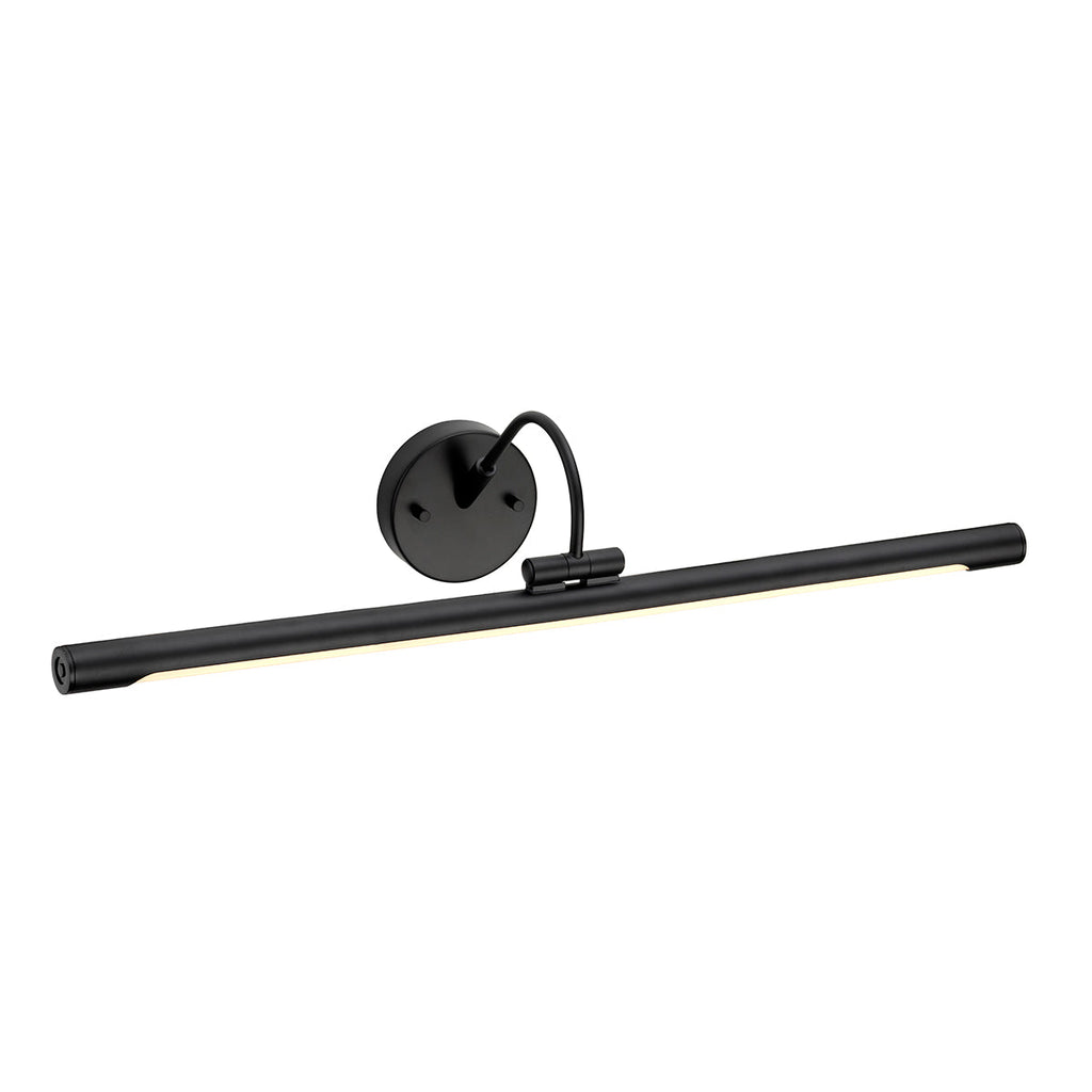 Alton 1 Light Large LED Picture Light - Black - Elstead Lighting